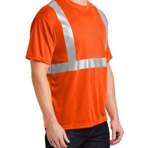 Corner Stone Orange safety shirt - Picture 2 of 11